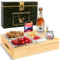 Aragallant Vassoio per Snack 2 in 1, Vassoio da Divano, Vassoio Legno, Viene Fornito con Ciotole Snack Staccabili per Soggiorno, Divano (Giallo)