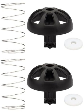 2 Pack Coffee Brew Basket Spring Loaded Stopper Kits Coffee Machine Accessory Coffee Part Suitable for Various Models