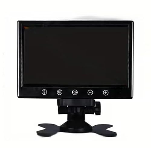 MF artSHOP Monitor LCD 10.1 Pollici HD, Display a Colori per Auto, Camper e Camion, con Ingresso HDMI e AV, Schermo 17,3 cm x 11,51 cm, Supporto Videosorveglianza e Multimedia