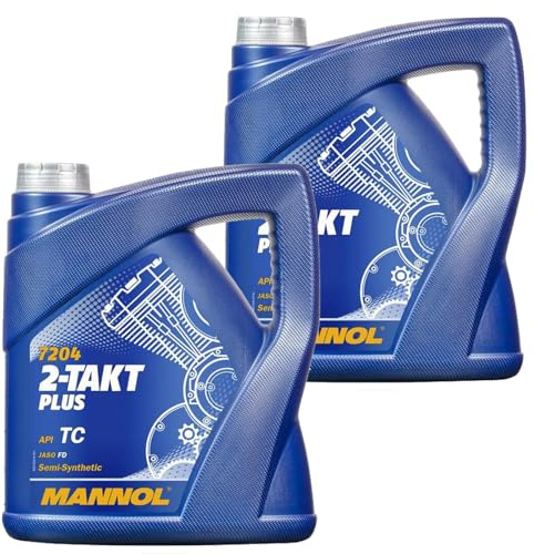 Mannol 2x 10165100400 Öl (8L) | Husqvarna 242 Chainsaw Test Iso L-Egd Jaso Fd,