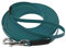 LENNIE Leichte BioThane Schleppleine, 9mm, Hunde 5-15kg, 7m lang, mit Handschlaufe, Petrol/Teal, genäht