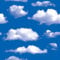 Blue Sky Clouds Pattern Contact Paper Self Adhersive Vinyl Removable Wallpaper Kitchen Backsplash Accent Wall Art Crafts Decor 45cm x 3m