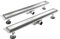 CANALINA DI SCARICO PER PIATTO DOCCIA A PAVIMENTO ACCIAIO INOX (90x7 cm, Linea)