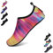 SAGUARO Escarpines Hombre Mujer para Buceo Snorkel Surf Natación Piscina Vela Mares Rocas Río Zapatos para Agua Calzado Playa Zapatillas Deportes Acuáticos(Multicolore, 40/41 EU)