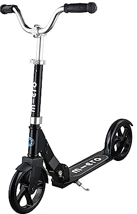 Micro Mobility Micro Scooter Cruiser Roller für Kinder von 5-10 Jahre, in der Farbe: Schwarz, SA0201