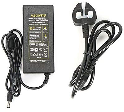 12V 5A 60W Power Supply Adapter,AC100-240V to DC12V Power Adapter Charger Transformer for LED Light Strip,CCTV Camera
