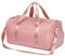 MABROUC Duffle Bag für Frauen Sport Duffel Bag für Gym mit Nassfach & Schuhfach, Übernachtung Weekender Reisetasche, 0 Rosa, medium, Sporttasche
