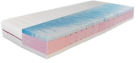 BeCo Matratze, Double Flex, 100 x 200 cm, H2, Komfortschaum, Oeko-TEX Standard 100, Made in Germany, 100 Nächte Testschlafen