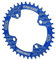 X AUTOHAUX 40 Dientes 104mm Platos de Bicicleta Montaña Ancho Platos Bielas Diente Placa Azul