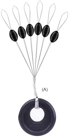 TFS Angling X 60 or X 120 Rubber Bead Float or Leger grip stops.Waggler float fishing grip stop.Feeder fishing grip stop.10 x 6. (120 pack)