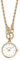 BURKER Kette Damen mit Uhr Anhänger Nicky Halskette Damen Edelstahl 24K Gold Plated Geschenk für Frauen - Gold - 41 cm Kette - 18 mm Umhängeuhr Rund