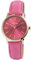 Raptor Sunny Damen-Uhr Leder Dornschließe analog Quarz RA10214 (pink goldfarbig)