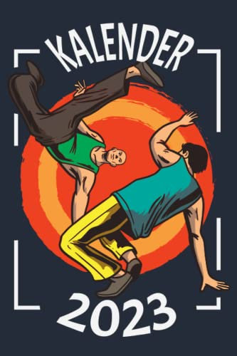Kalender 2023: XXL Kalender DIN A5 2023 1 Tag = 1 Seite mit großem Tagesplaner und großartiger Übersicht. Monatsübersicht, Erinnerung und Notizen in diesem Kalenderbuch | Capoeira Kalender 2023