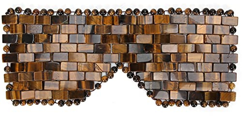 Natural Jade Eyeshade Eye Mask Massagegerät Augenklappe Eye Shade Mask Relax,002