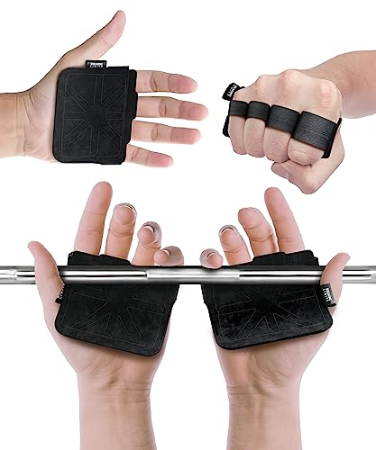 BREAKING LIMITS Fitness Griffpolster Kraftsport – Grip Pads für Powerlifting, Crossfit, Krafttraining - Alternative zu Fitnesshandschuhen (M)