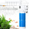 AQQA Filtro interno para pecera, bomba de filtro sumergible de 15 W con flujo de agua ajustable, bomba de filtro de tanque de peces con aireación y lluvia para peceras de 190-380 L