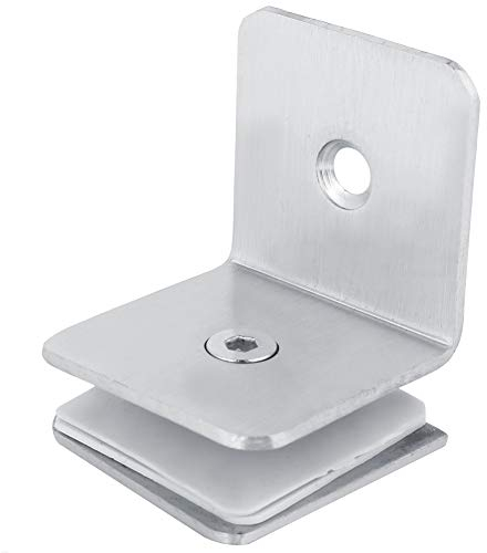 Türscharniere, 4 Stück, Türschließer, Kleine Scharniere, Innentüren, Badezimmer, Dusche, Glastür-Clip-Klemme, Scharnier-Stützhalterung, Glas-Festplatte, Duschtür, Glas-Clip, 90°