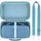 Aenllosi Hard Carrying Case Compatible with Bose New SoundLink Max Portable Speaker,Light Blue(Case Only)