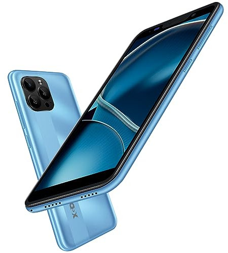 Xgody S21 Handy ohne Vertrag 5.5 Zoll 1GB+16GB 128GB Erweiterbar Quad Core Android 9 Dual SIM Dual Standby Kamera 5MP+5MP Face ID GPS 3G Handy (Blau)