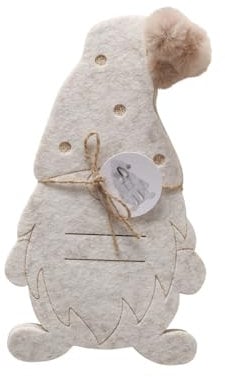 Filz Taschen für Besteck GNOMY, 4er-Set, Farbe:beige