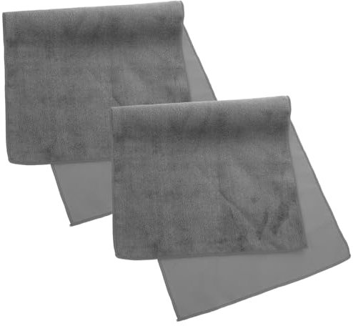 PartyKindom 2 Pièces Serviette De Séchage De Voiture Serviette pour Laver Les Serviettes Et Sécher Machine à Laver Luffa Lavage Éponge en Tissu Faire La Vaisselle Porte-éponge D'évier Suède