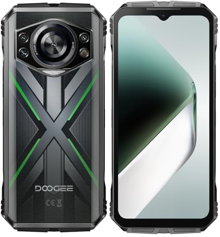 DOOGEE S cyber Pro Rugged Smartphone Android 14 32GB+512GB/2TB Telefono Indistruttibile, 10800mAh/33W, 6.6” FHD+ IPS 120Hz, 50MP+32MP, Octa-Core IP68/IP69K Cellulare Robusto, 4G Dual SIM/NFC/OTG