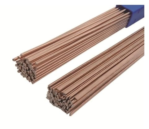 10 Pièces Baguettes De Soudage En Bronze Au Silicium TIG, Avec 2% De Silicium, Pour Soudure(2mm x 250mm 10pcs)