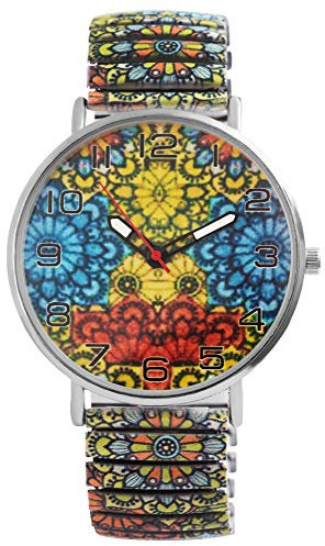 Donna Kelly Damen – Uhr Zugarmband Metall Comfort Line Analog Quarz 1700048