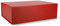 ideas in boxes Premium Geschenkbox mit Deckel, faltbar, Geschenkkarton, Magnetbox, Geschenkverpackung für Weihnachten & Geburtstag, Magnetfaltbox, Rot matt, 33x22x10cm
