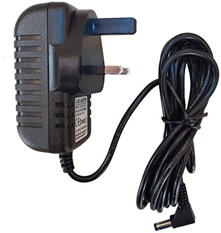 POWER SUPPLY FOR CASIO LK-136 KEYBOARD 9.5V 1.0A ADAPTER UK