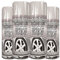 Classic Signature - 4 x Auto Extreme Silver Wheel Spray Paint 400ml Professional Quality, Perfect Finish for Cars, Bikes,Vans, Metal, Wood