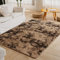 ROHATIM Hochflor Teppich Wohnzimmer Super weich Shaggy Teppich Flauschiger,Soft Area Rug Schlafzimmer Teppiche Super weich Fluffy Kindermatte Carpet(braun,120 x 160 cm)