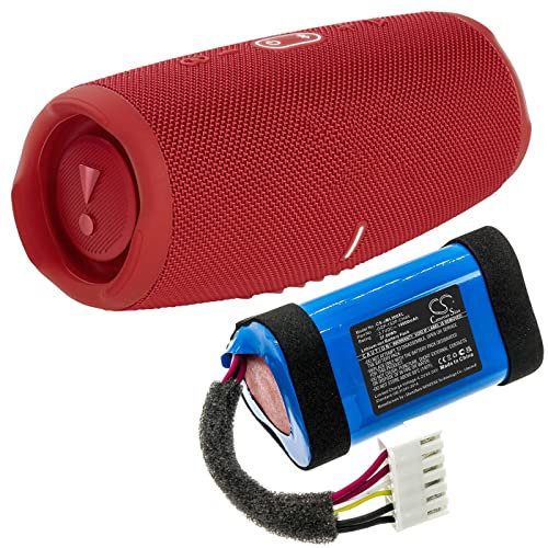Cameron Sino Batterie pour JBL Charge 5, JBLCHARGE5BLUAM PN:JBL GSP-1S3P-CH4A 10000 mAh / 37,00 Wh