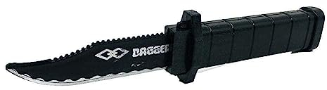 P7M5 Jouet classique en plastique rétractable Motif poignard effrayant