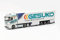 herpa modello di camion Mercedes-Benz Actros Gigaspace '18 semirimorchi refrigerati GESUKO in scala 1:87, pezzo da collezione, modello tedesco, statuetta plastica
