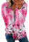 Halloween Pullover Damen Langram Halloween Fashion Langarm-Sweatshirt mit halbem Reißverschluss, seitlich geteilt, rosa Zunge, Fledermaus-Aufdruck, Damen-Sweatshirt ohne Kapuze Oversized (J, XXL)