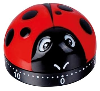 TimeTex Zeitdauer-Uhr Marienkäfer, 60 Minuten