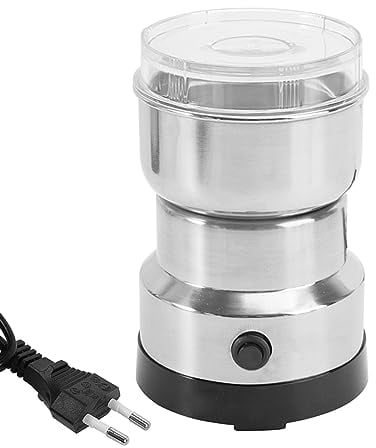 Kyaoayo Getreidemühle Elektrisch, Kaffeemühle Elektrisch, 150W, 2800RPM, 350ml Kapazität, Getreidemühle Multifunktionale, GewürzmüHle, Ultrafeine Kaffeemühle, für Gewürze, Kräuter, Kaffee, Bohnen.