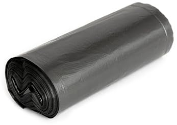 100 Sacs poubelles Noir 30L, Liens coulissants, ECO-RESPONSABLE
