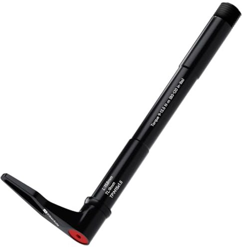 KiberAxle Quick Release Thru Axles for RockShox Fork, Aluminum Alloy Hubs Adapter Axle with Adjustable Revolve Handle 15mm x 110mm