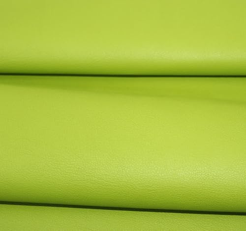 econuk - Pistaziengrünes Kunstleder, 140 cm x 50 cm, Polsterstoff, Weich für Bastelarbeiten, Möbel, Sofa, Sitz, Stuhl, Taschen