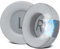 SOULWIT Cuscini di Ricambio Professionali per Cuffie AKG K701, K702, Q701, Q702, K601, K612, K712, Cuscinetti Auricolari con Tessuto di Seta di Ghiaccio, Schiuma ad Alta Densità - K701 CG Grigio