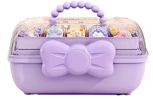 Aufbewahrungsbox für Haarzubehör – Dekorative Aufbewahrung für Haarklammern, moderner Halter für Haar-Accessoires | Blumendesign-Organizer, hübsche Schmuckschatulle, R
