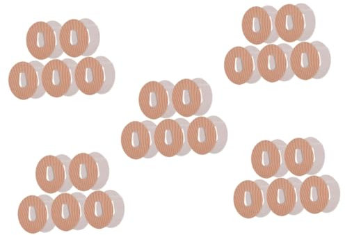 Beaupretty 50 Stück Sensorpflaster Bewegungsmelder Transparentes Klebeband Sensorbefestigungspflaster Wasserfeste Sensoraufkleber Hautfreundliche Sensoraufkleber Armpflaster