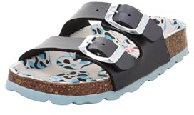 Superfit Weiblich FUSSBETTPANTOFFEL SCHWARZ 0070