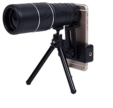 Fernglas 16 * 52 66M/8000M Monokular-Teleskop Tragbar Wasserdicht Mit Stativ Und Telefonclip Fotografieren Für Camping