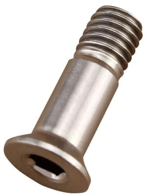 AMSLSIU Fahrrad Titanlegierung M5 Schrauben Radfahren Schaltwerk Führungsradschrauben Mountainbike Schneidschraube Ersatzteil