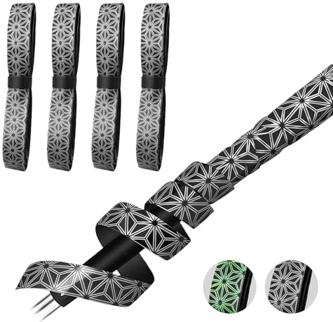 HAGOT 4 Stück Golf-Griffbänder, klebrige PU-Overgrip-Klebebänder, für Golfschläger-Griffe