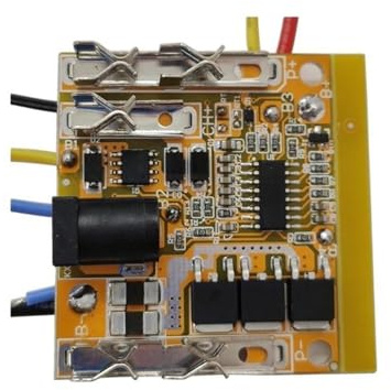 HABHYUDP 2 Stück 5S 18V 21V 40A BMS Lithium-Batterieplatine mit Balance for 21V 18V Schraubendreher und Staubsauger-Akkupack Unterstützung für Überladeschutz