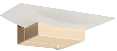 Wandleuchte Bowl TW | sandfarben| B: 20 cm, H: 7 cm, Ausladung: 11 cm| mit Taster stufenlos dimmbar| Farbtemperatureinstellung 3 Stufen | 1x LED 6,5W 2700/3350/4000 K| 700 lm